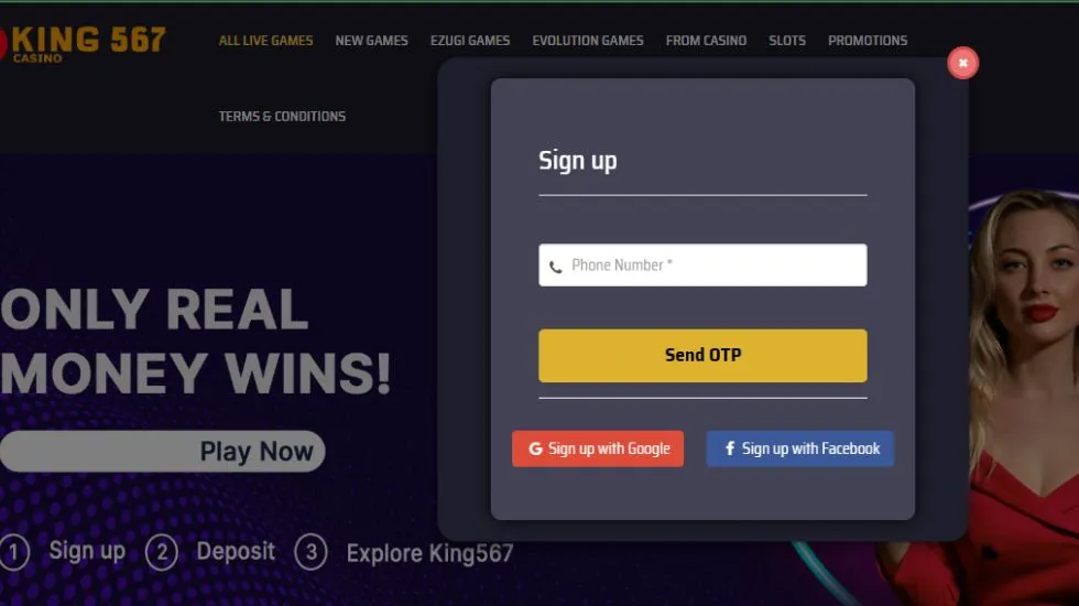 King567 has been a trusted and reliable casino website platform since 2020. With a wide variety of casino games to choose from, players can enjoy a thrilling and immersive gambling experience. The platform is known for its generous bonuses, fast deposit and withdrawal process, and convenient payment options. 